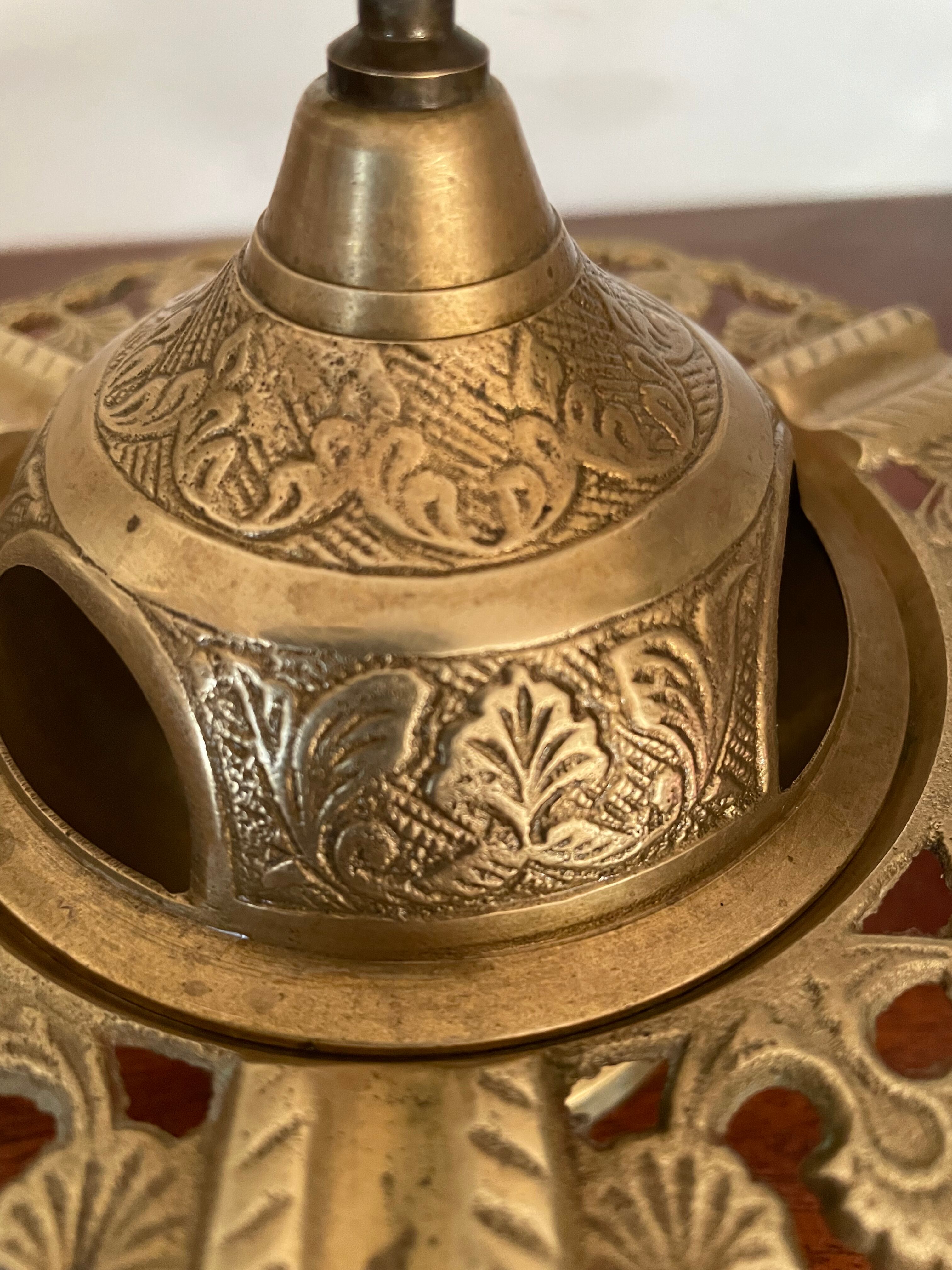 Vintage brass ashtray