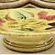mounted plate cake dish fruit slushie Sarreguemines