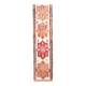 Red & Brown Oriental Persian Runner Rug, 84x334Cm