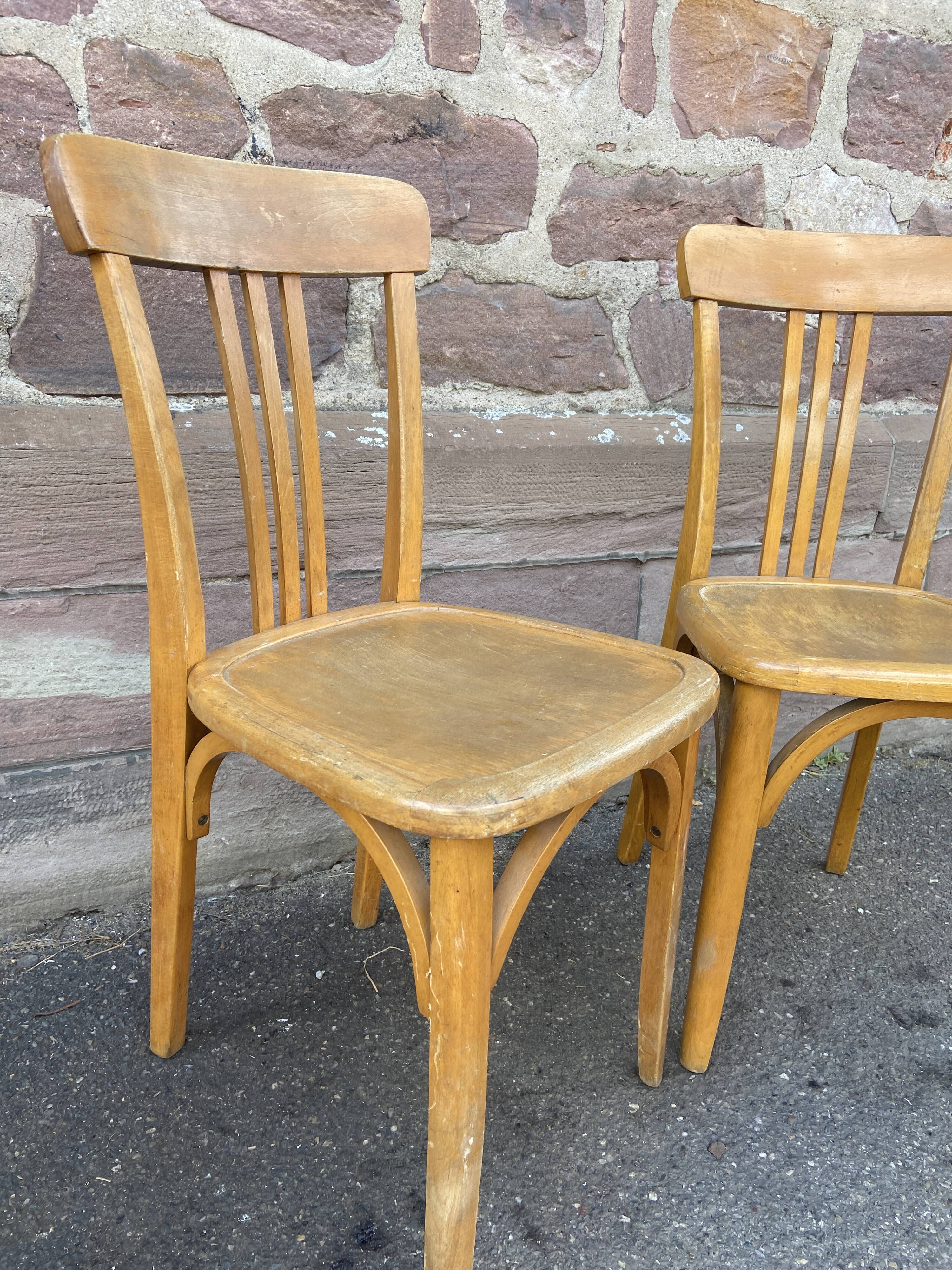 4 Bistro chair by "Stella" - 50s/60s