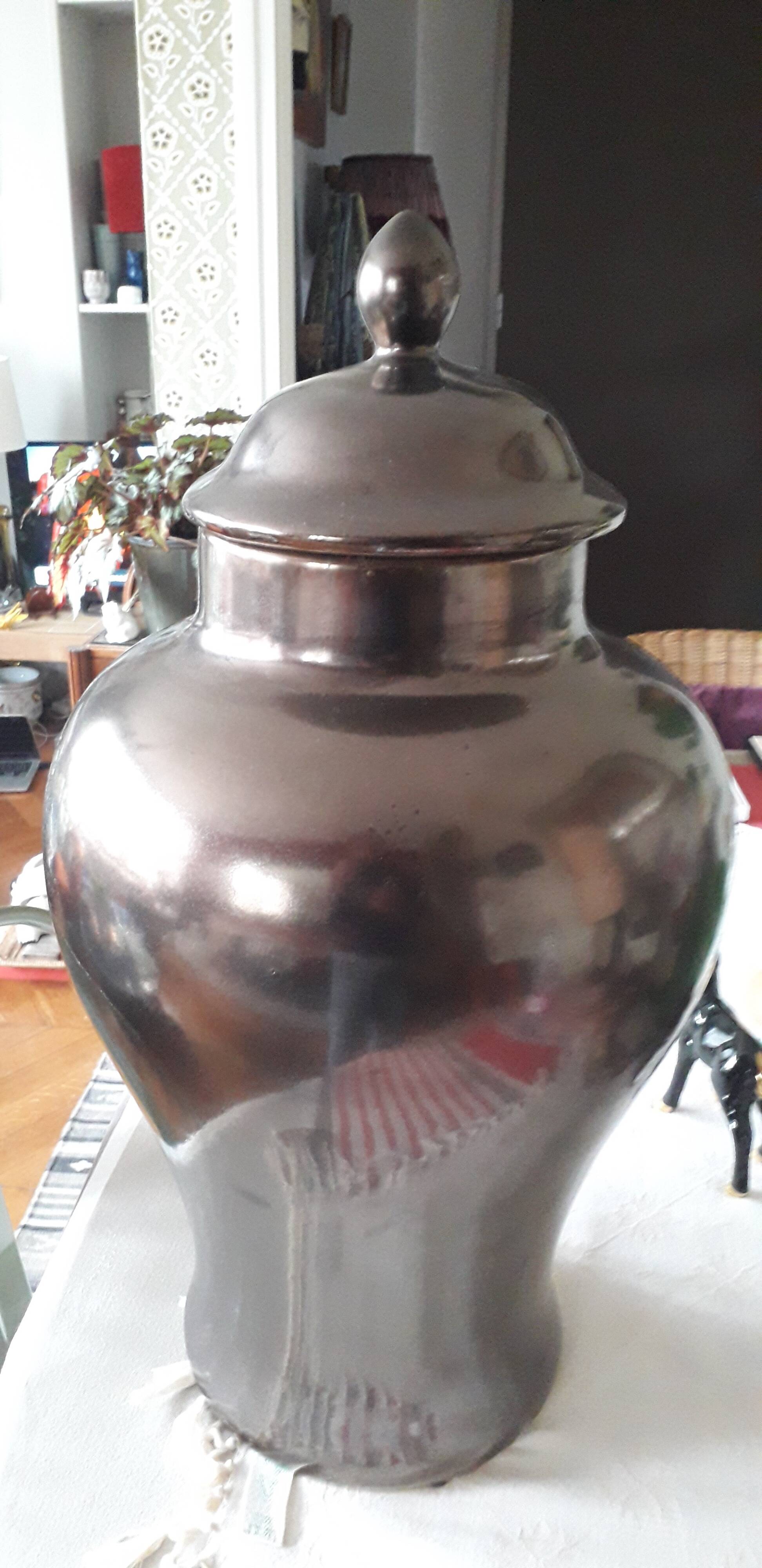 Large vintage ceramic vase