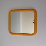 Plastic space age mirror, belgium 1960