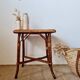 Vintage rattan side table or coffee table – 1960s Riviera style