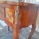 Louis XV style rosewood marquetry dressing table