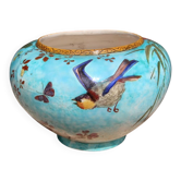 cache pot de Edmond Lachenal art nouveau