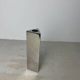 Vintage chrome vase