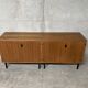 Enfilade moderniste deux buffets teck Antoine Philippon et Jacqueline Lecoq