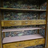 19th century walnut cabinet