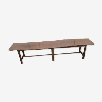 Brutalist farmhouse table