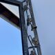 Wrought iron mirror with ivy Art Deco