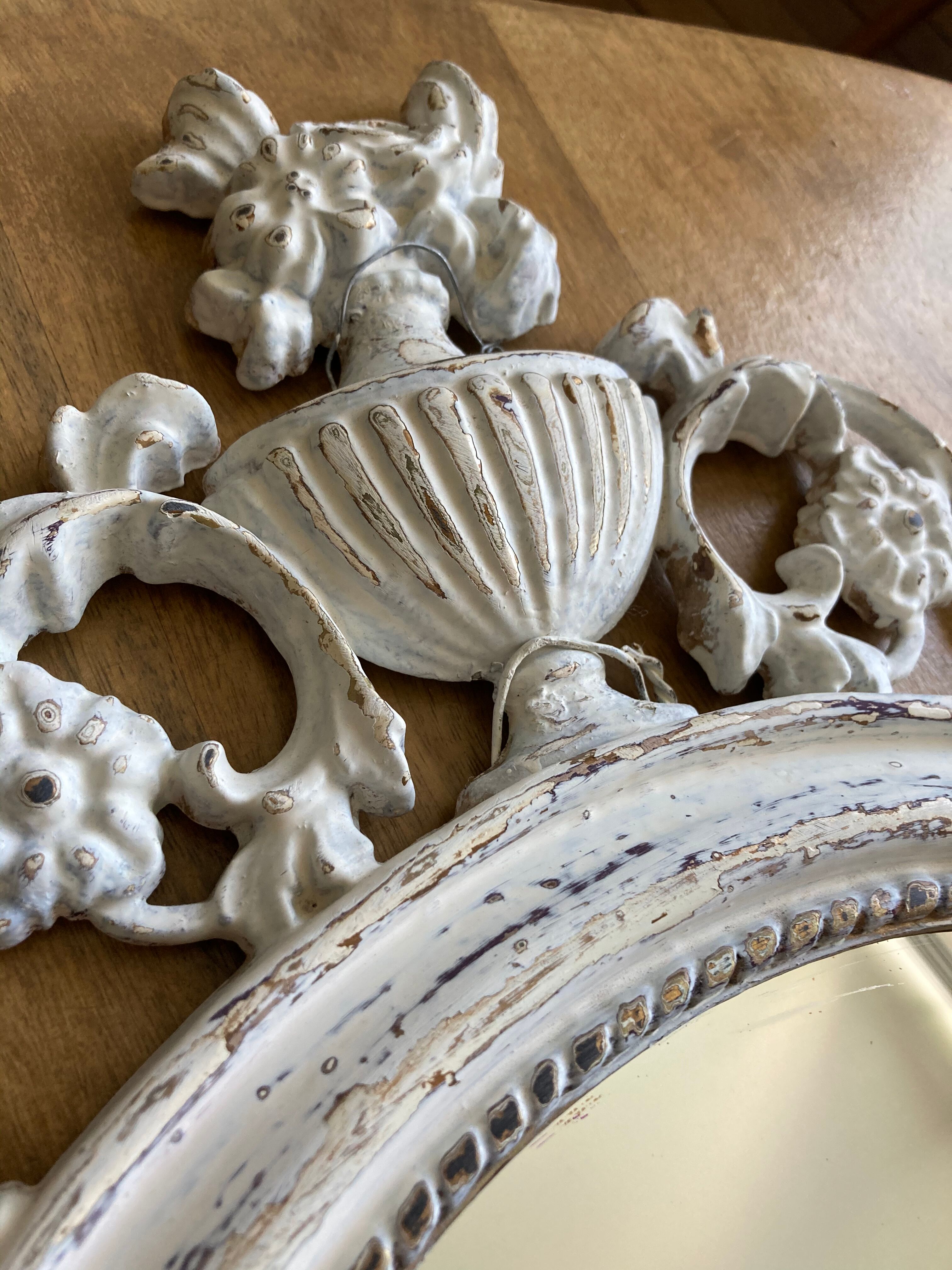 Miroir vintage ancien baroque 76x40