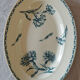 oval dish old iron earth K & G Lunéville
