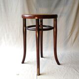 Cane 1900 piano Thonet stool