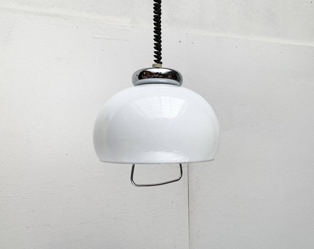 Italian glass pendant from the mid-century, 1960s.