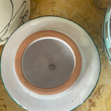 Vallauris vintage ceramic chocolatier signed Robert Picault