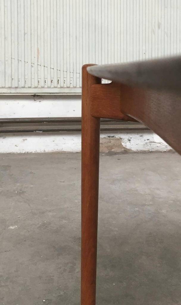 Mid-century German coffee table series 400 in teak by Hartmut Lohmeyer for Wilkhahn, 1950s.