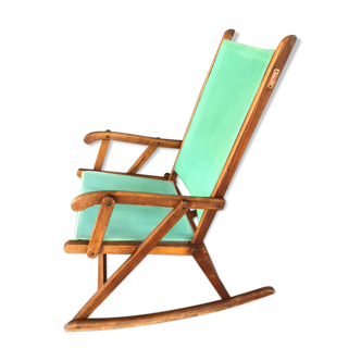 Rocking-chair pliable 1950 enfant