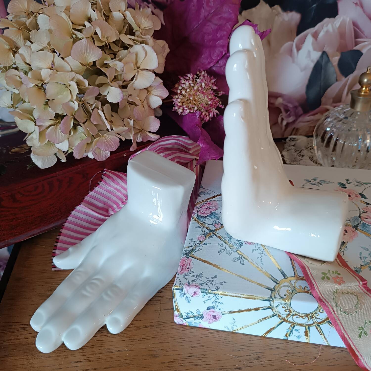 Serre-livres céramique