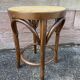 Viennese bentwood and cane stool 1950