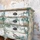 Meuble de métier à tiroirs vintage