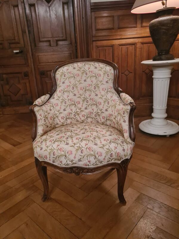 Bergère époque Louis XV, circa 1760.
