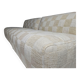 Canapé modulable Fiandra en tissu à carreaux crème par Vico Magistretti pour Cassina