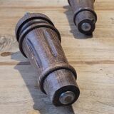 4 furniture legs - vintage