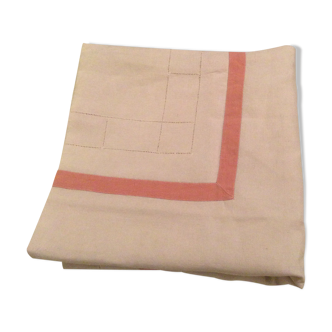 Nappe ancienne carrée 103x103 cm