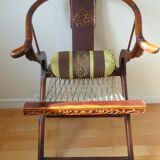 2 fauteuils pliants chinois Ming Impérial