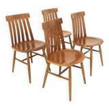 Set of 4 teak chairs, Jan Hallberg, Edsbyverken, Sweden, 1960