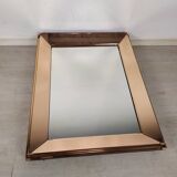 Pink art deco mirror