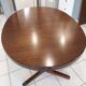 Vintage Baumann house extendable table 1970s