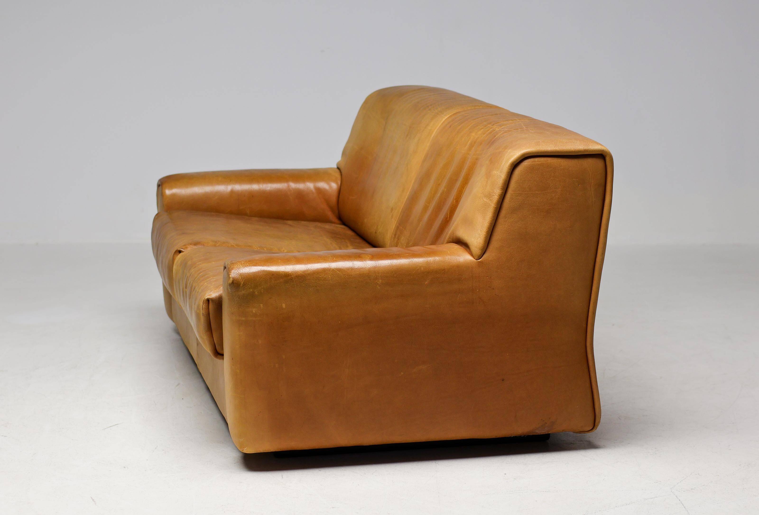 Canapé 2 places De Sede DS-42 , Suisse années 1970