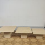 Table travertine 80s