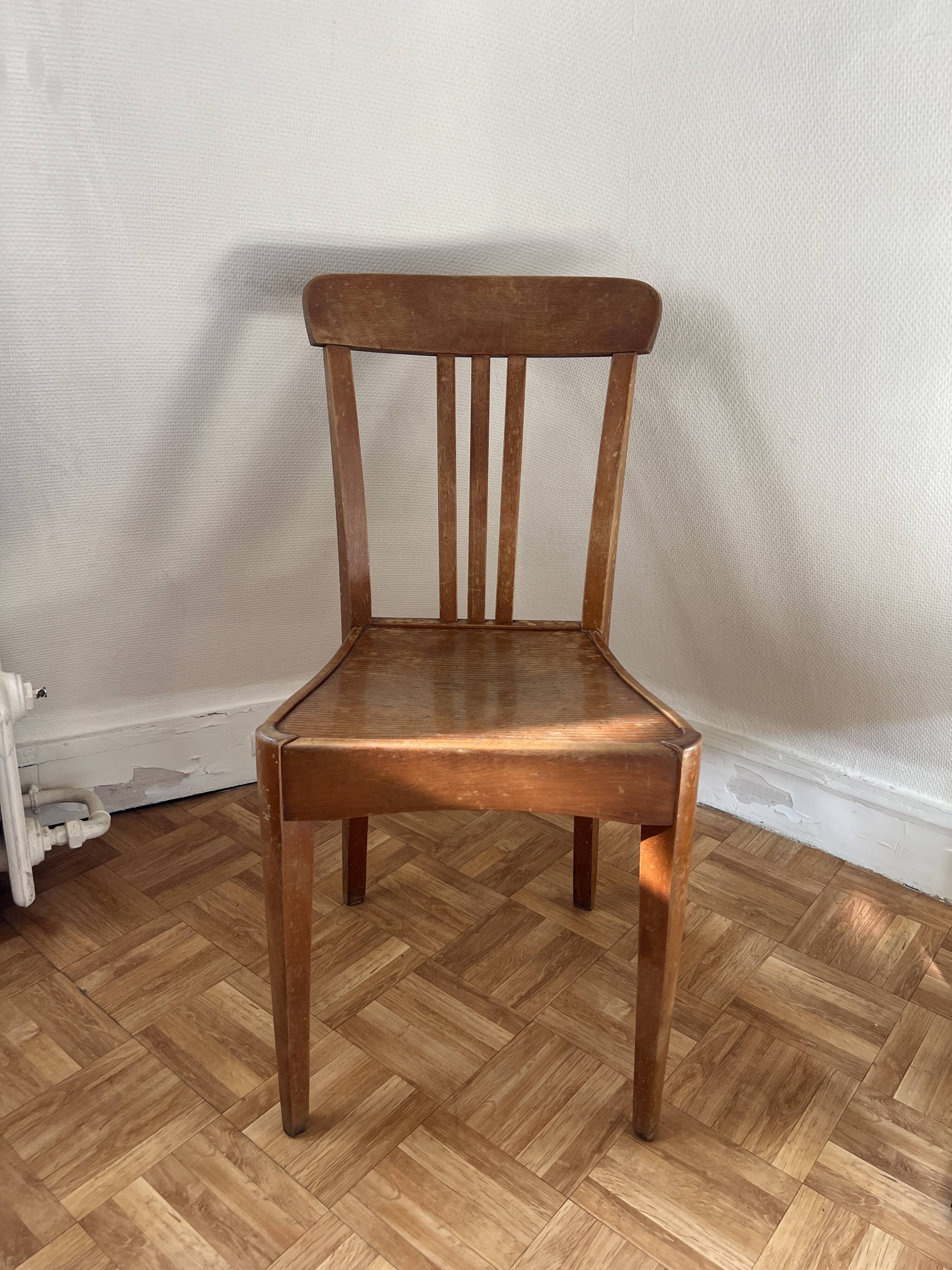 Pair of bistro chairs