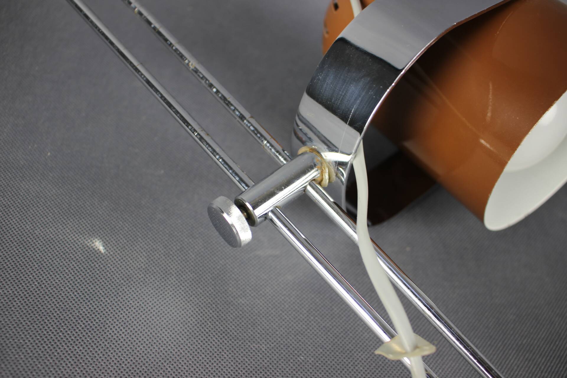 Mid-Century Adjustable Clamp Lamp by Stanislav Indra, Czechoslovakia, 1970s