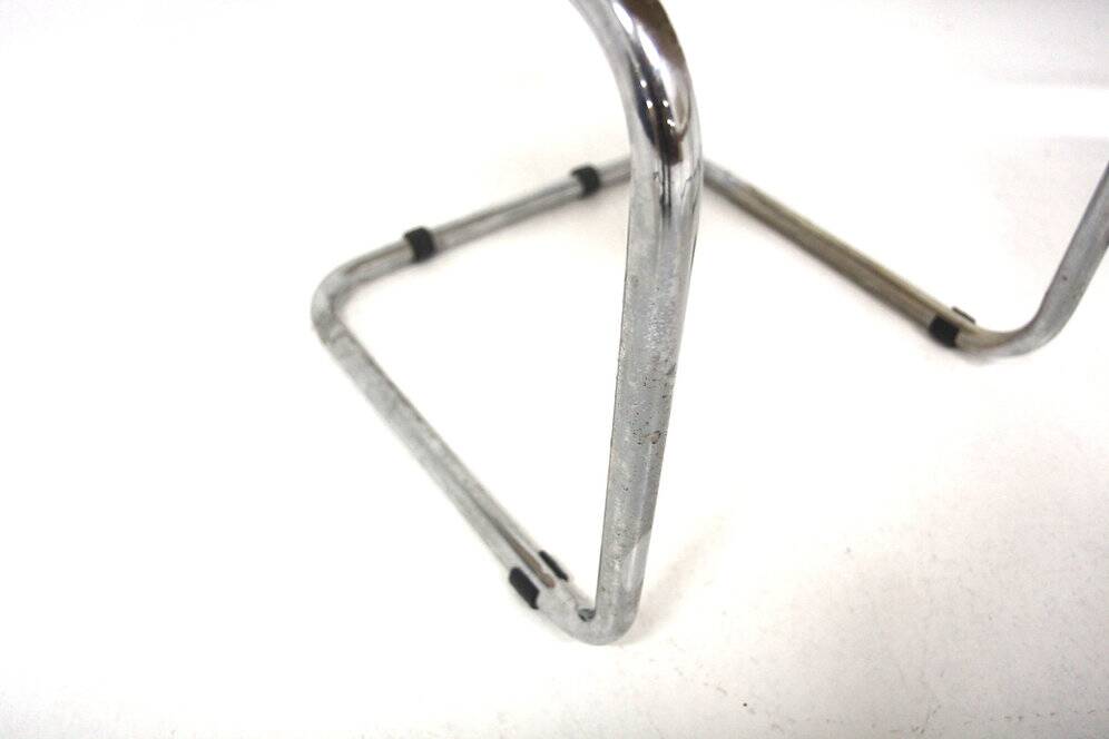 Set of 4 "B32" chairs, Marcel Breuer, Italy, 1990