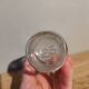 Vintage molded glass graduated apothecary pharmacy bottle