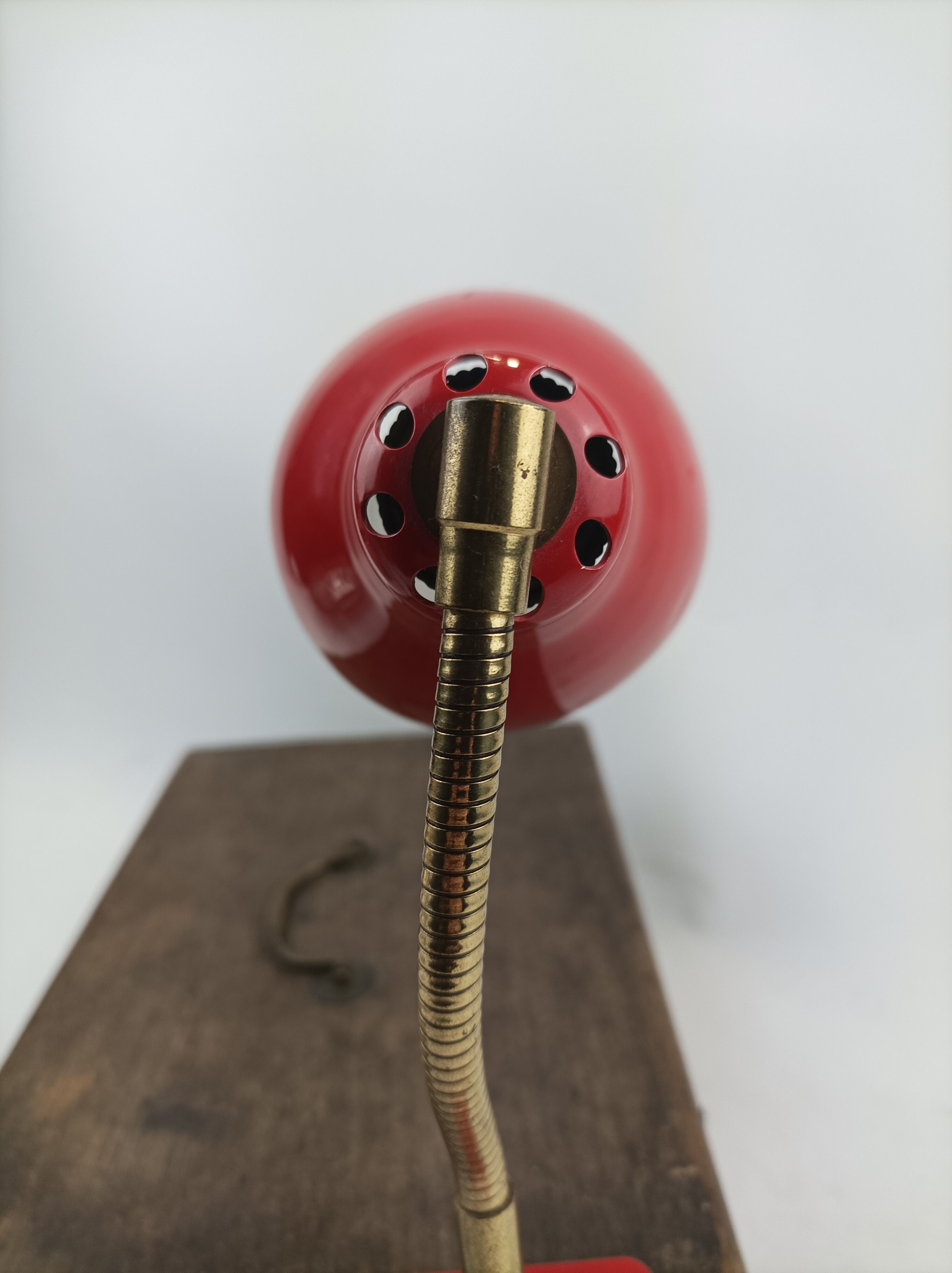 Bedside desk lamp " aluminor " year 60