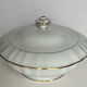 White Limoges porcelain tureen