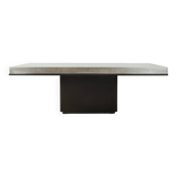 Table basse en métal des années 80 par Heinz Lilienthal
