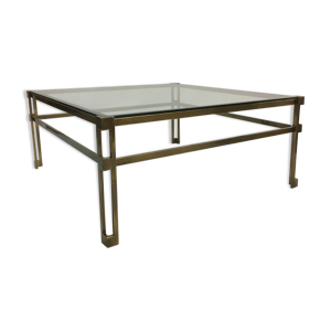 Table basse en laiton