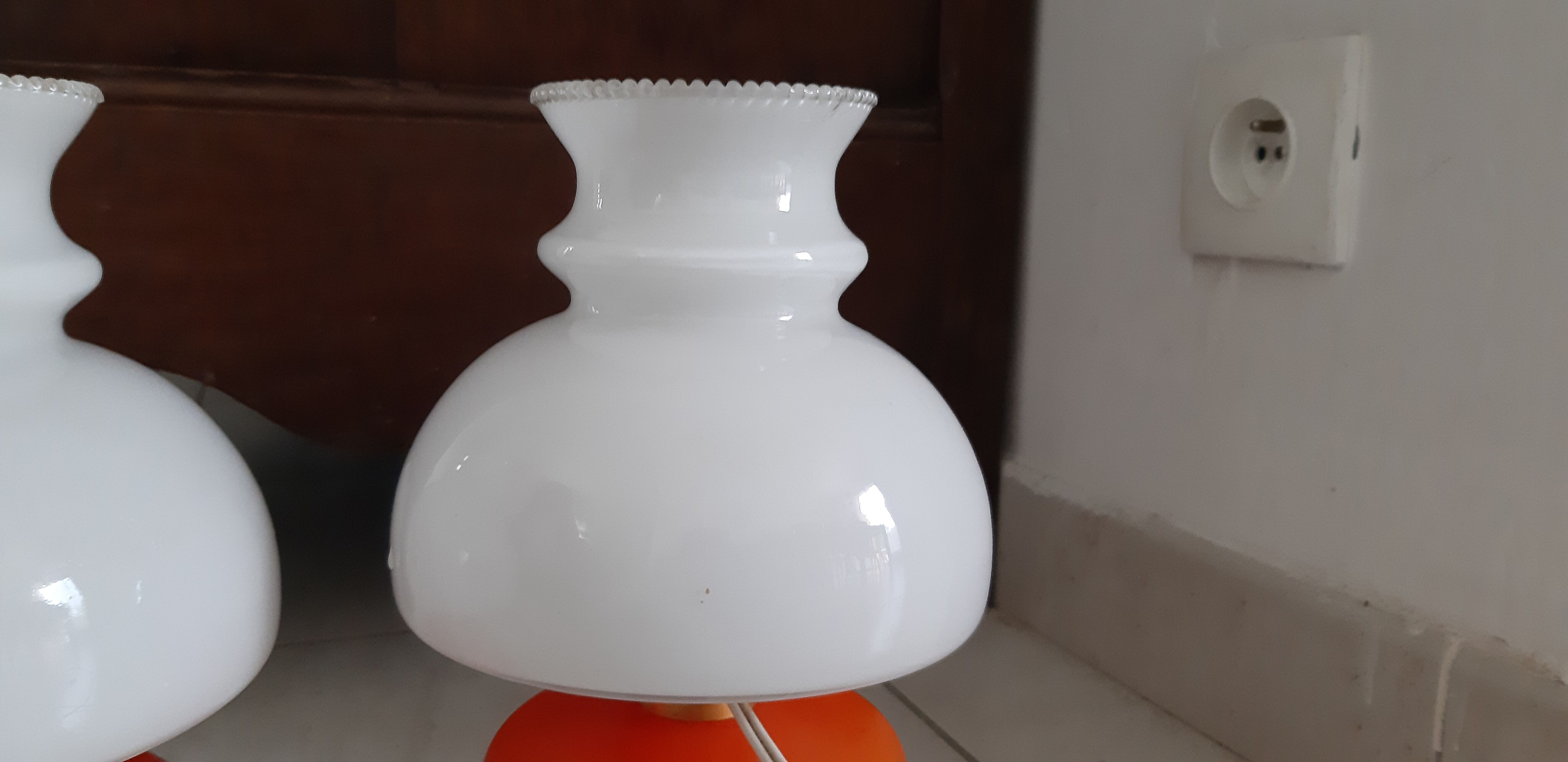 Paire de lampes vintage des années 60