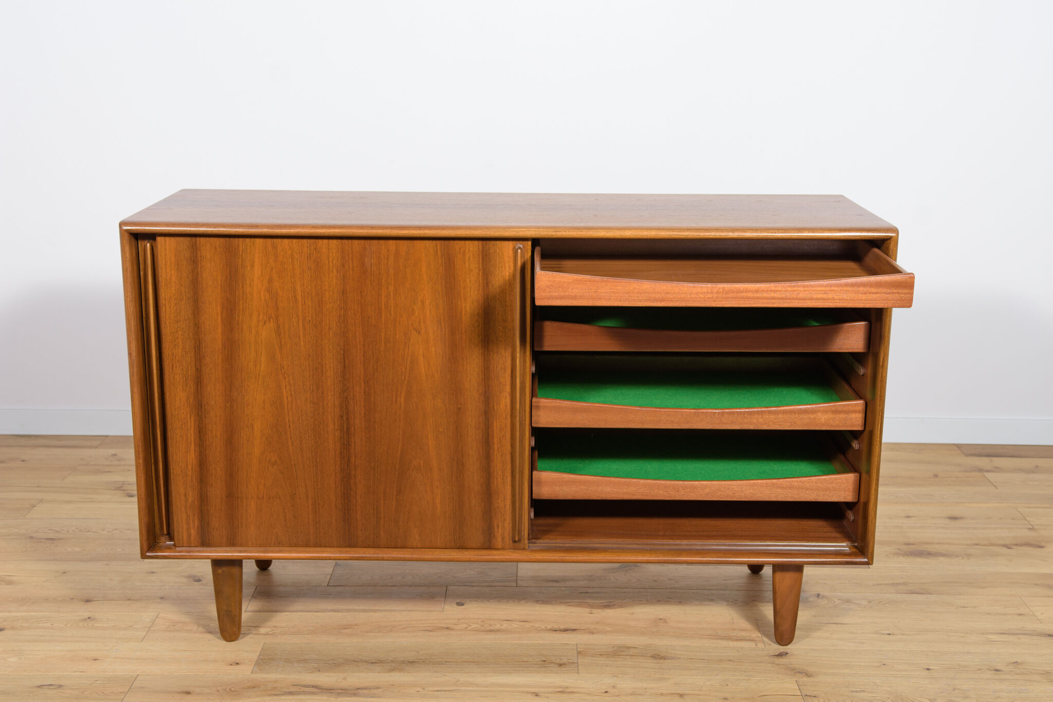 Mid-century danish walnut sideboard, 1960s