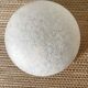 Round ceiling light in frosted clichy glass