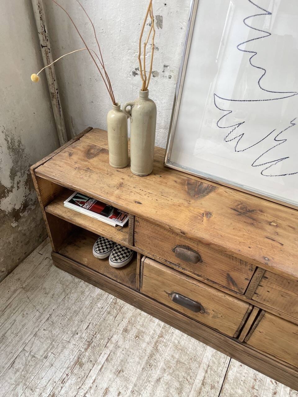 XXL low craft furniture 4m