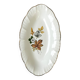Digoin chamoi porcelain dish with floral pattern