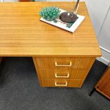 Vintage desk with spindle legs