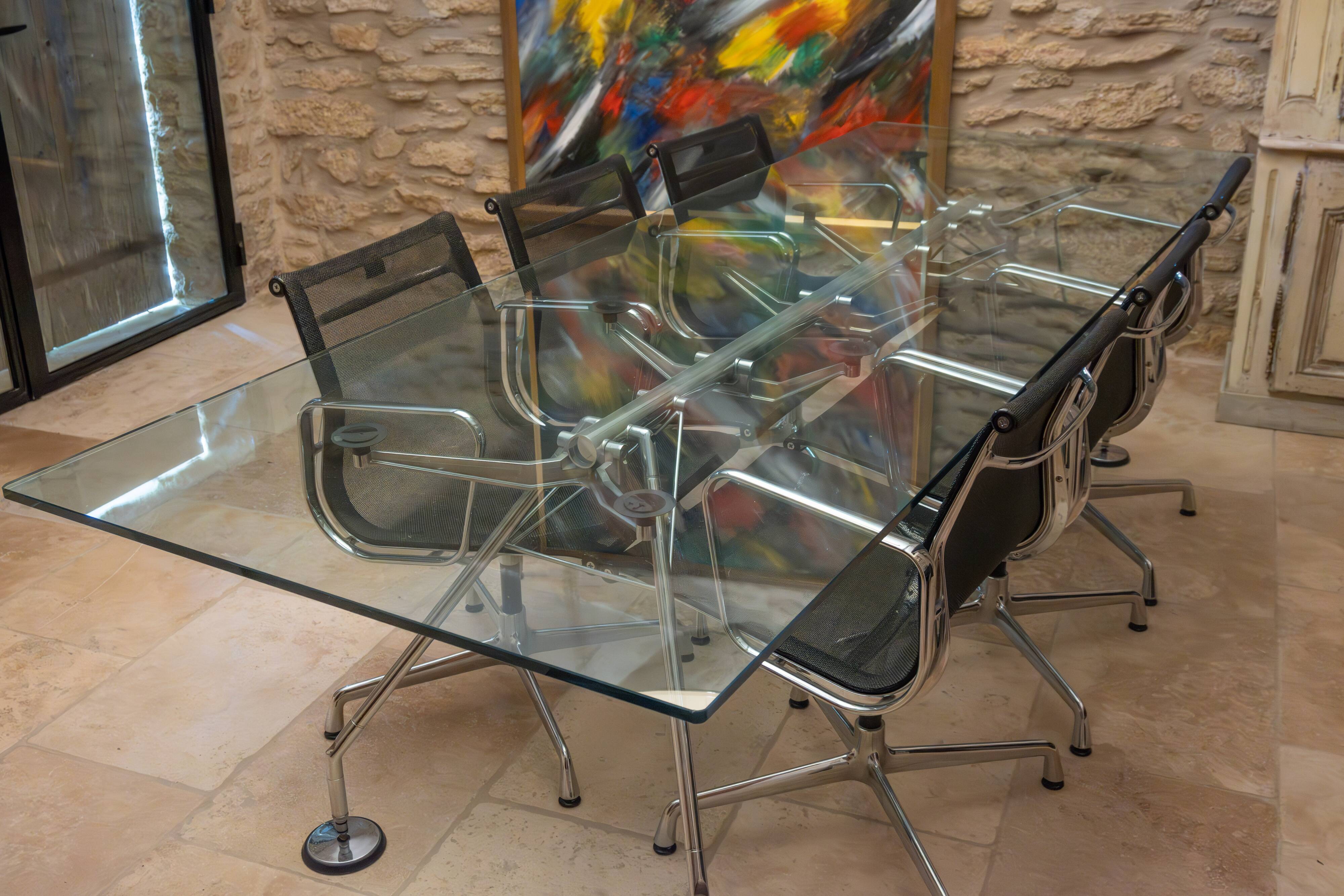 Vitra Aluminum Chair EA108 - Charles Eames: Set of 6