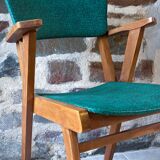 Green bridge chair - 1950s/60s